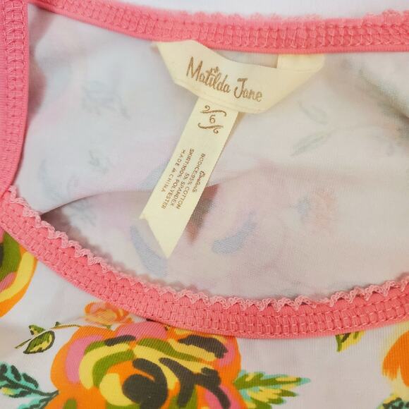 Matilda Jane 6 Musical Chairs Dress Tutu Tulle Adventure Begins Girls Size - Picture 6 of 6